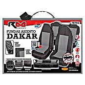 Rolmovil Confort Funda para asientos de coche Dakar (Negro/Gris, Poliéster, Apto para: Todos los asientos) | BAUHAUS