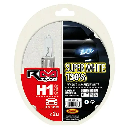 Rolmovil Lights Bombilla para faro delantero H1