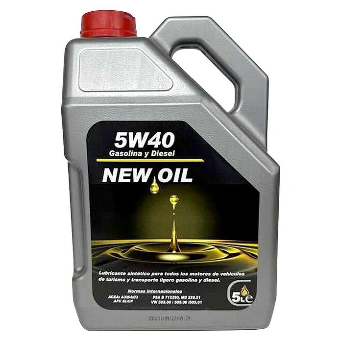 Aceite para motor Newoil (5W-40, 5 l) | BAUHAUS