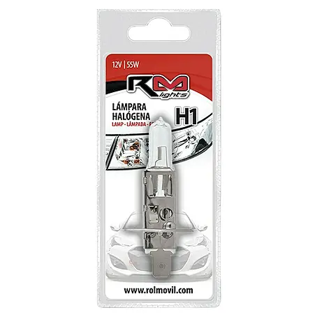 Rolmovil Lights Bombilla para faro delantero H1