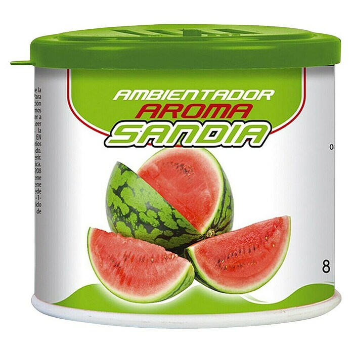 Ambientador de coche gel (Sandía, Verde, 6 sem. - 7 sem.) | BAUHAUS