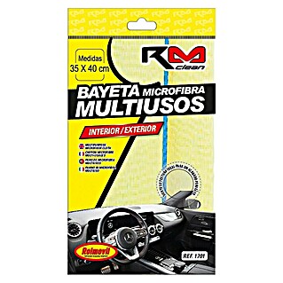 Rolmovil Clean Bayeta de microfibra multiusos (35 x 40 cm, Microfibra)
