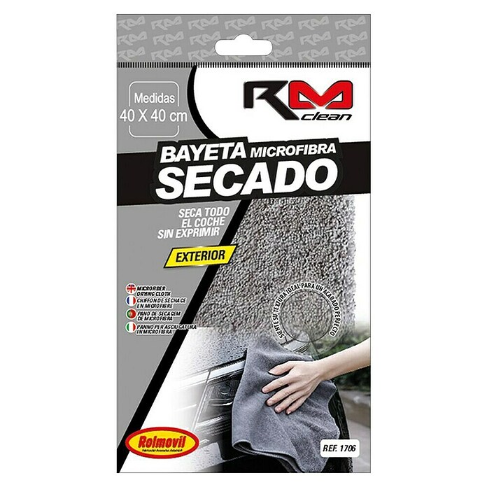 Rolmovil Clean Bayeta de microfibra (40 x 40 cm, Para exterior) | BAUHAUS