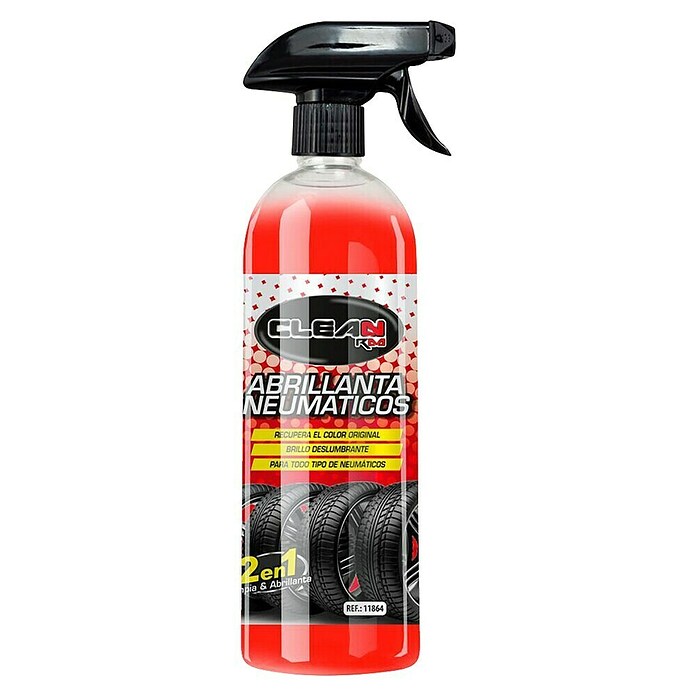 Rolmovil Clean Abrillantador y protector de neumáticos (750 ml) | BAUHAUS