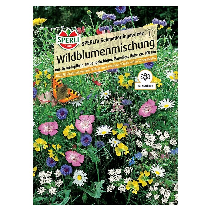 Sperli Wildblumensamen Mischung Schmetterlingswiese (4 m², Blütezeit: Juni) | BAUHAUS