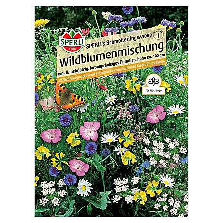 Sperli Wildblumensamen Mischung Schmetterlingswiese (4 m², Blütezeit: Juni)