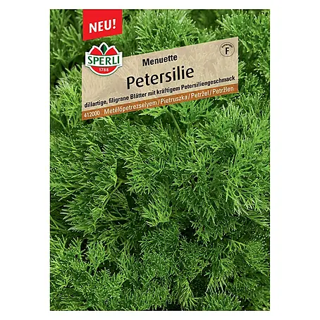 Sperli  Kräutersamen Petersilie Menuette