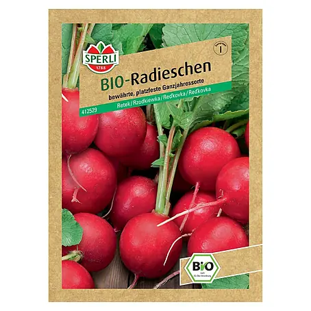 Sperli  Gemüsesamen Bio-Radischen