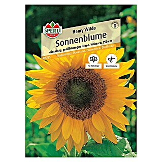 Sperli Blumensamen Sonnenblume Henry Wilde (Helianthus annuus 'Henry Wilde', Gelb)