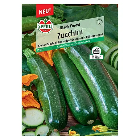 Sperli  Gemüsesamen Zucchini Black Forest