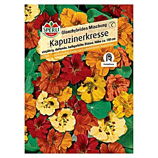 Sperli Kräutersamen Kapuzinerkresse Glanzhybrid Mischung (Tropaeolum majus, Mischung)