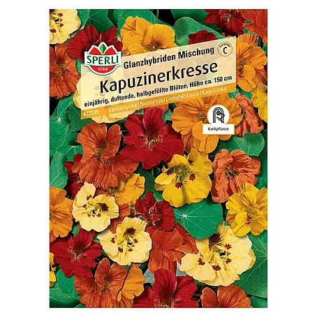 Sperli  Kräutersamen Kapuzinerkresse Glanzhybrid Mischung
