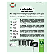 Sperli Gemüsesamen Radieschen Rundes halbrot-halbweiß (Raphanus sativus, Erntezeit: Mai) | BAUHAUS