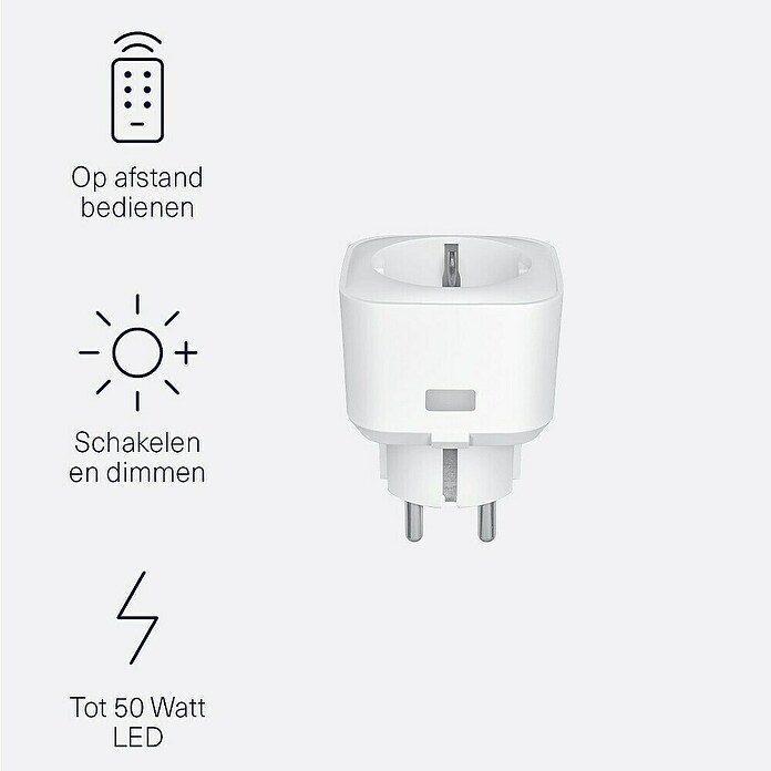 KlikAanKlikUit Draadloze wandschakelaar (Passend bij: Smart Bridge/Internet Control Station ICS-2000, Start-line zenders) | BAUHAUS