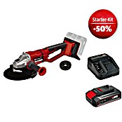 Einhell Power X-Change 18V Maschinenpaket (Akku-Winkelschleifer Axxio 36/230 Q + Starter-Kit (-50%)) | BAUHAUS