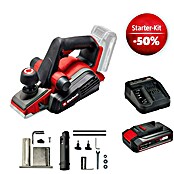 Einhell Power X-Change 18V Maschinenpaket (Akku-Hobel TP-PL 18/3 LI BL - Solo + Starter-Kit (-50%)) | BAUHAUS