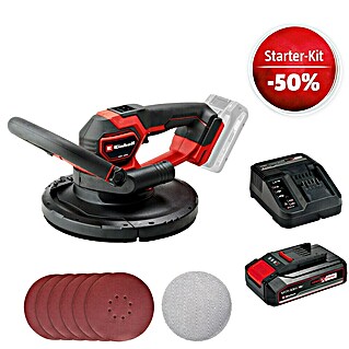 Einhell Power X-Change 18V Maschinenpaket (Akku-Trockenbauschleifer TP-DWS 18/225 Li BL Solo + Starter-Kit (-50%))