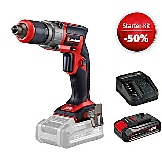 Einhell Power X-Change 18V Maschinenpaket (Akku-Trockenbauschrauber TP-DY 18 LI BL + Starter-Kit (-50%))