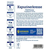 Kiepenkerl Profi-Line Kräutersamen Kapuzinerkresse Pink Princess (Tropaeolum minus, Saatzeit: April) | BAUHAUS