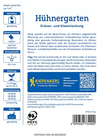 Spezialsaatgut - Jetzt kaufen! Schnelle Lieferung