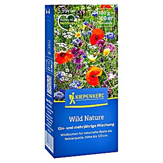 Kiepenkerl Blumensamenmischung Wild Nature (Mehrjährig, Max. Wuchshöhe: 120 cm)