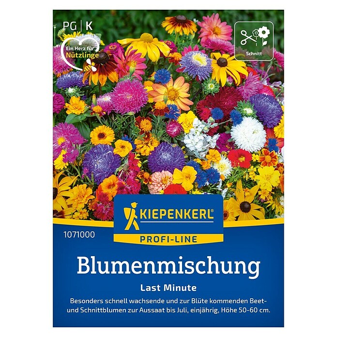 Kiepenkerl Profi-Line Blumensamenmischung Last Minute (Verschiedene Sorten, Mehrfarbig, 4 m²) | BAUHAUS
