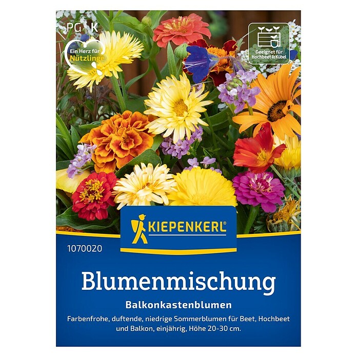 Kiepenkerl Profi-Line Blumensamenmischung Balkonkastenblumen (Verschiedene Sorten, Mehrfarbig) | BAUHAUS