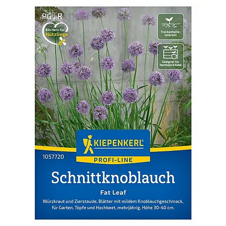 Kiepenkerl Profi-Line Kräutersamen Schnittknoblauch Fat Leaf,F1