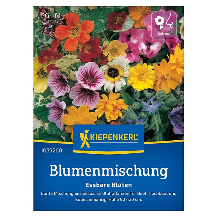 Kiepenkerl Zinnien-Samen Profusion Red & Yellow - Niedrig Wachsend 20cm