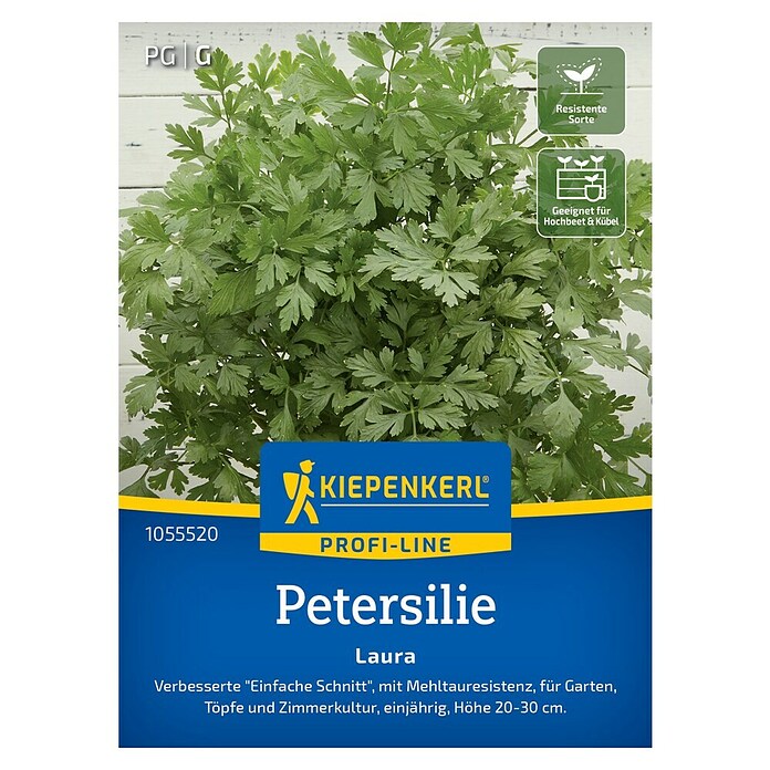 Kiepenkerl Profi-Line Kräutersamen Petersilie (Petroselinum crispum, Saatzeit: April, Erntezeit: Mai) | BAUHAUS
