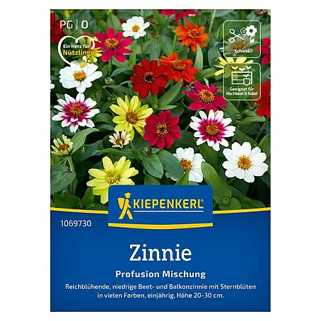 Kiepenkerl Profi-Line Blumensamen Zinnie Profusion