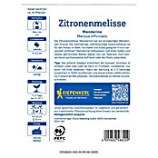 Kiepenkerl Profi-Line Kräutersamen Zitronenmelisse Mandarina (Melissa officinalis, Saatzeit: März, Erntezeit: Mai) | BAUHAUS