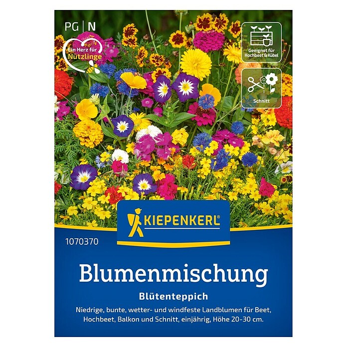 Kiepenkerl Profi-Line Blumensamenmischung Blütenteppich (Mischung, Mehrfarbig, 2 m²) | BAUHAUS