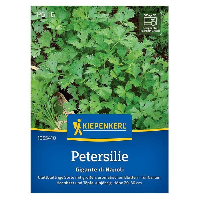 Kiepenkerl Profi-Line Kräutersamen Petersilie (Petroselinum crispum var. neapolitanum, Saatzeit: März, Erntezeit: Juni) | BAUHAUS