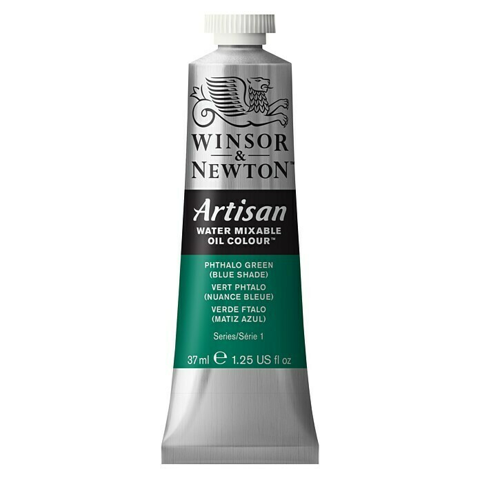 Winsor & Newton Artisan ÖlfarbePhthalogrün, 37 ml, Tube Front View