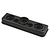 ABB Groepenkast Inzetstuk (4 x 2,5 cm, Zwart) | BAUHAUS