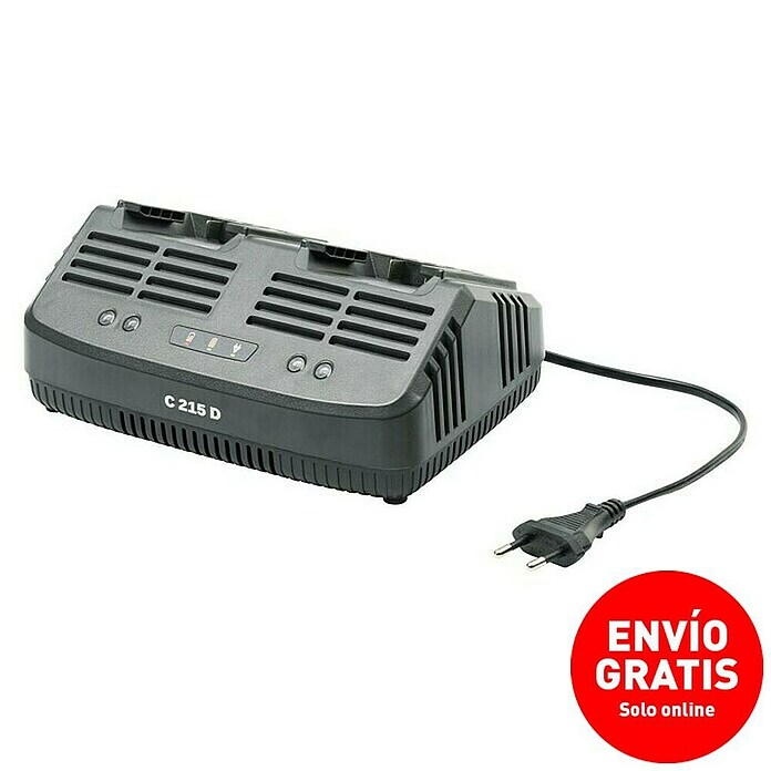 Stiga Cargador dual C215D (Específico para: Baterías de la serie Stiga 100 / Baterías de la serie Alpina 20 V) | BAUHAUS