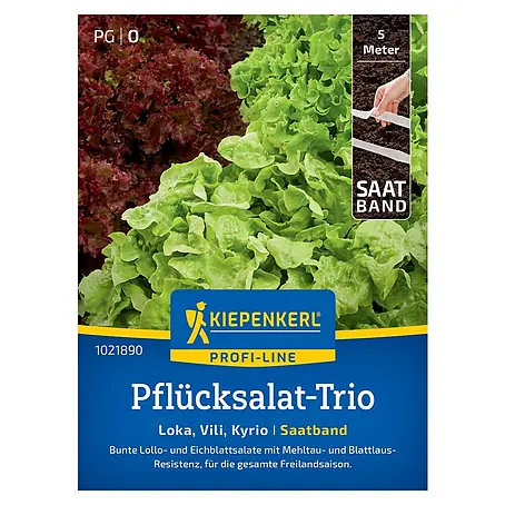 Kiepenkerl Profi-Line Gemüsesamen Pflücksalat-Trio