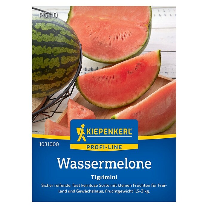Kiepenkerl Profi-Line Obstsamen Wassermelonen Tilgrimini, F1 (Cucumis melo, Erntezeit: August) | BAUHAUS