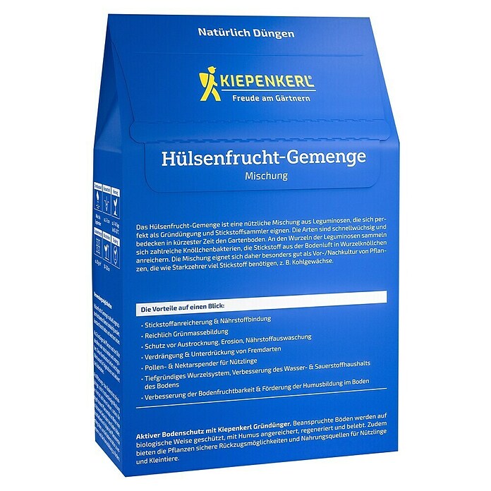 Kiepenkerl Saatgut Hülsenfrucht-Gemenge (Mischung, Inhalt reicht für ca. 40 Quadratmeter) | BAUHAUS