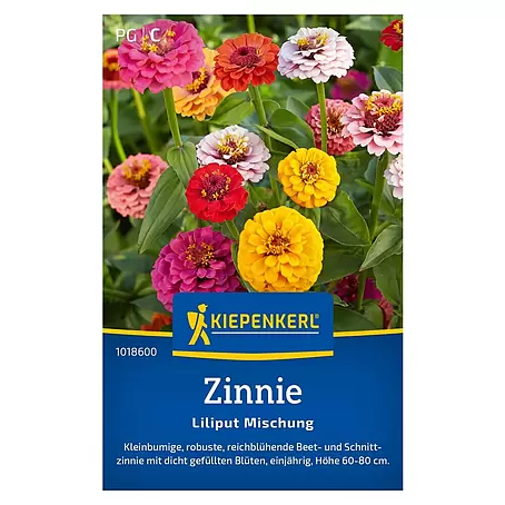 Kiepenkerl  Blumensamenmischung Zinnie Liliput