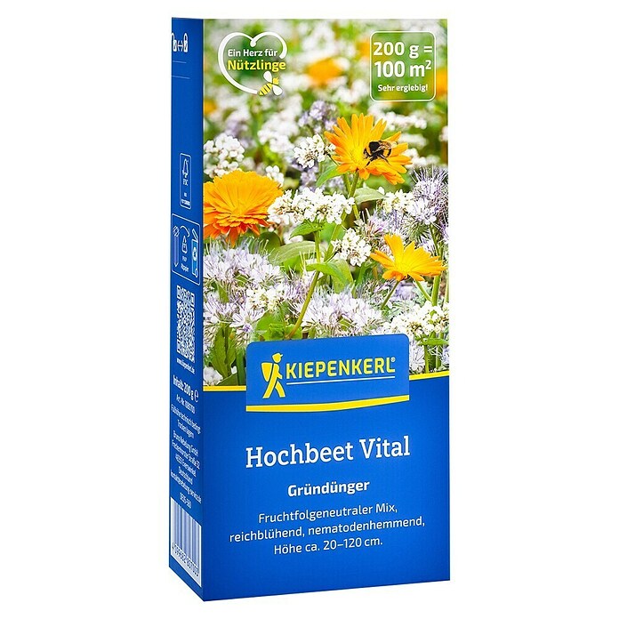 Kiepenkerl Gründüngung Hochbeet Vital (Mischung, 100 m²) | BAUHAUS