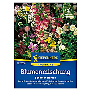 Kiepenkerl Profi-Line Blumensamenmischung Schattenblumen (Verschiedene Sorten, Mehrfarbig, 3 m² - 4 m²)