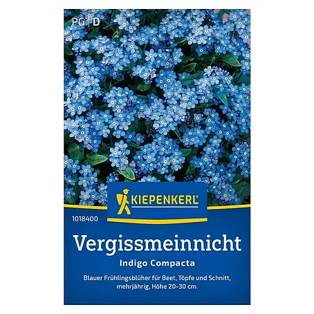 Kiepenkerl  Blumensamen Vergissmeinnicht Indigo Compacta