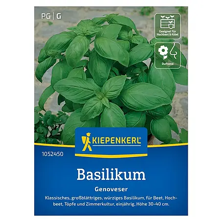 Kiepenkerl Profi-Line Kräutersamen Basilikum Genoveser