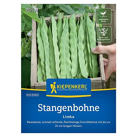 Kiepenkerl  Gemüsesamen Stangenbohne Limka