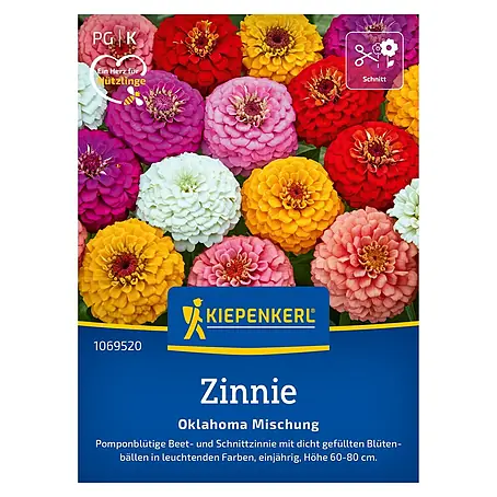 Kiepenkerl Profi-Line Blumensamen Zinnie Oklahoma