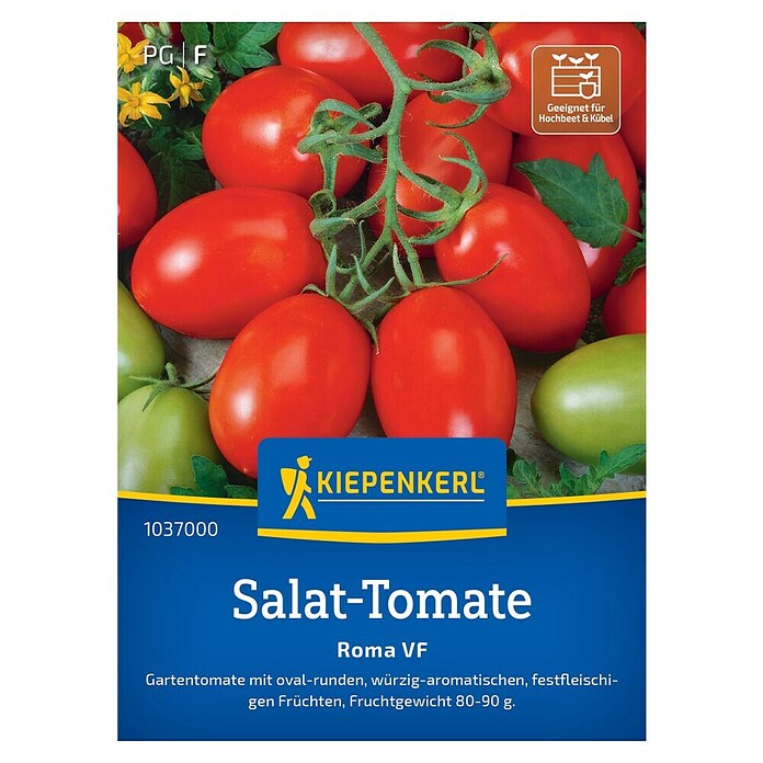 Kiepenkerl Profi-Line Gemüsesamen Tomate Roma VF (Solanum lycopersicum, Erntezeit: Juli) | BAUHAUS