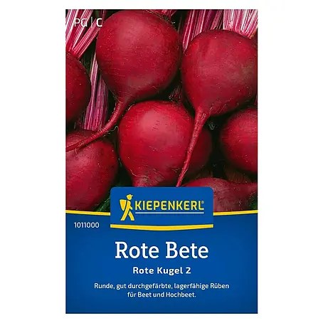 Kiepenkerl  Gemüsesamen Rote Bete Rote Kugel 2