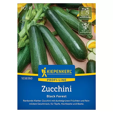 Kiepenkerl Profi-Line Gemüsesamen Zucchini Black Forest
